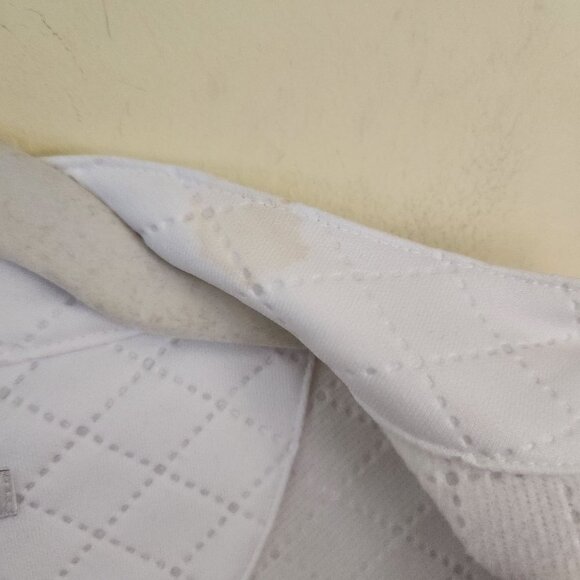 Peter Millar White Quilted Full Zip Golf Jacket Size M - Picture 7 of 9